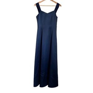 Jessica navy maxi formal dress. Size 6 petite
